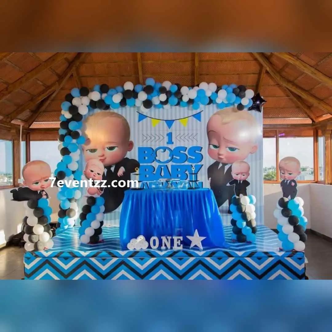 Boss Baby Theme Stage Decoration — 7eventzz decoration