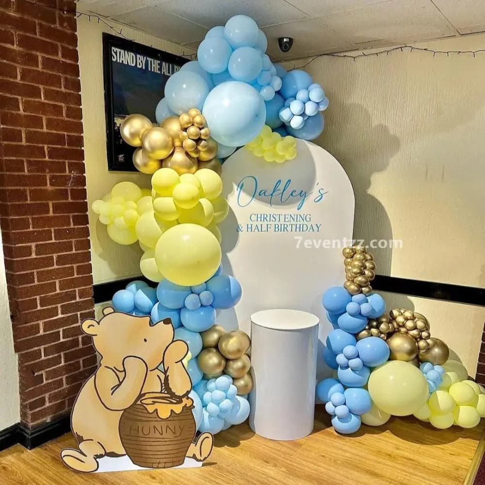 Christening and Half Birthday Decoration