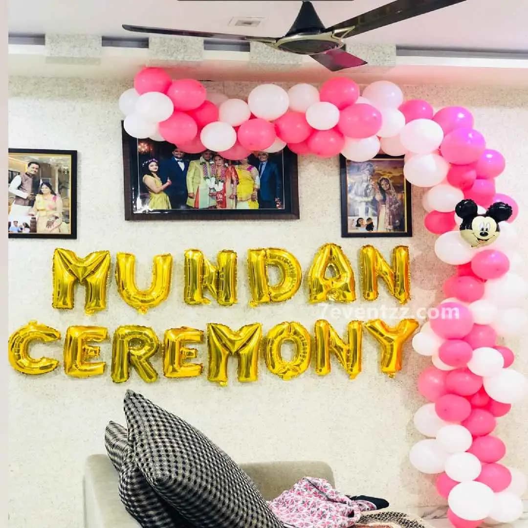 Mundan Ceremony Arch Decoration