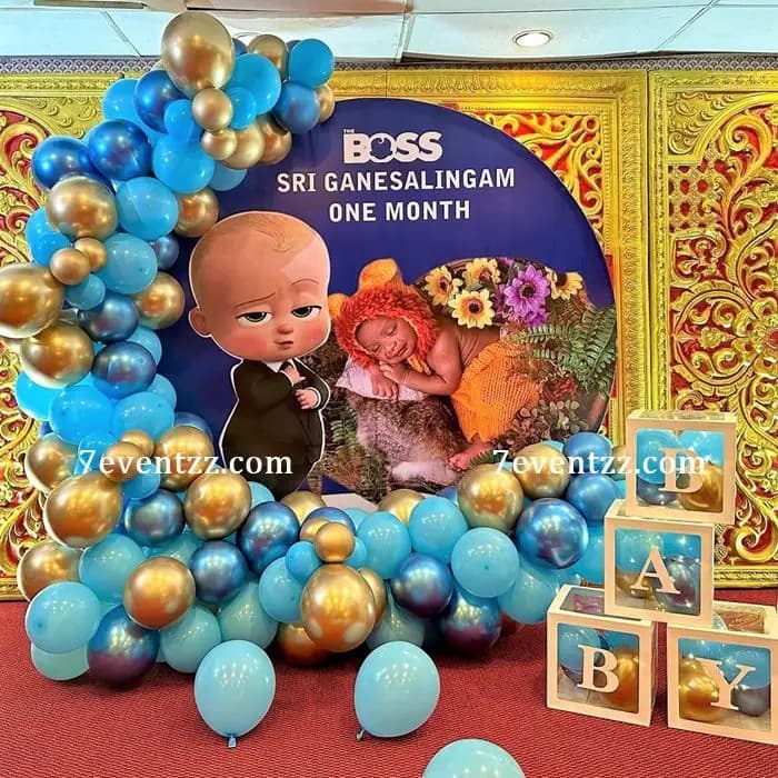 1 Month Baby Decoration