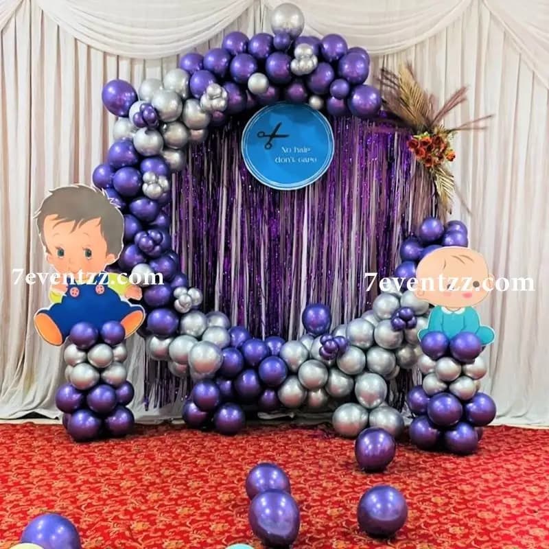 Mundan Ceremony Stage Setup — 7eventzz decoration