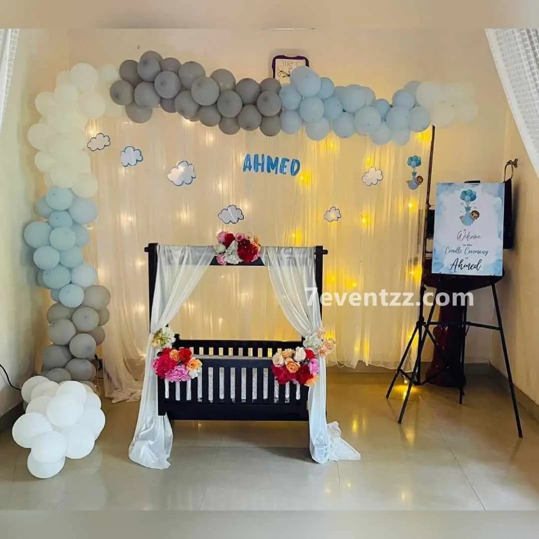Cradle Ceremony Home Decoration — 7eventzz decoration