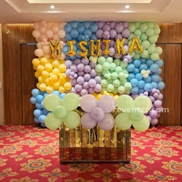 Homemade Naming Ceremony Setup — 7eventzz decoration