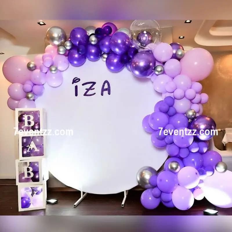 Customized Naamkaran Backdrop — 7eventzz decoration