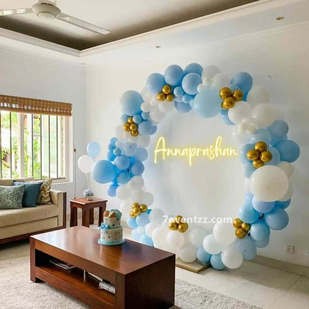 Annaprashan Neon Light Decoration — 7eventzz decoration