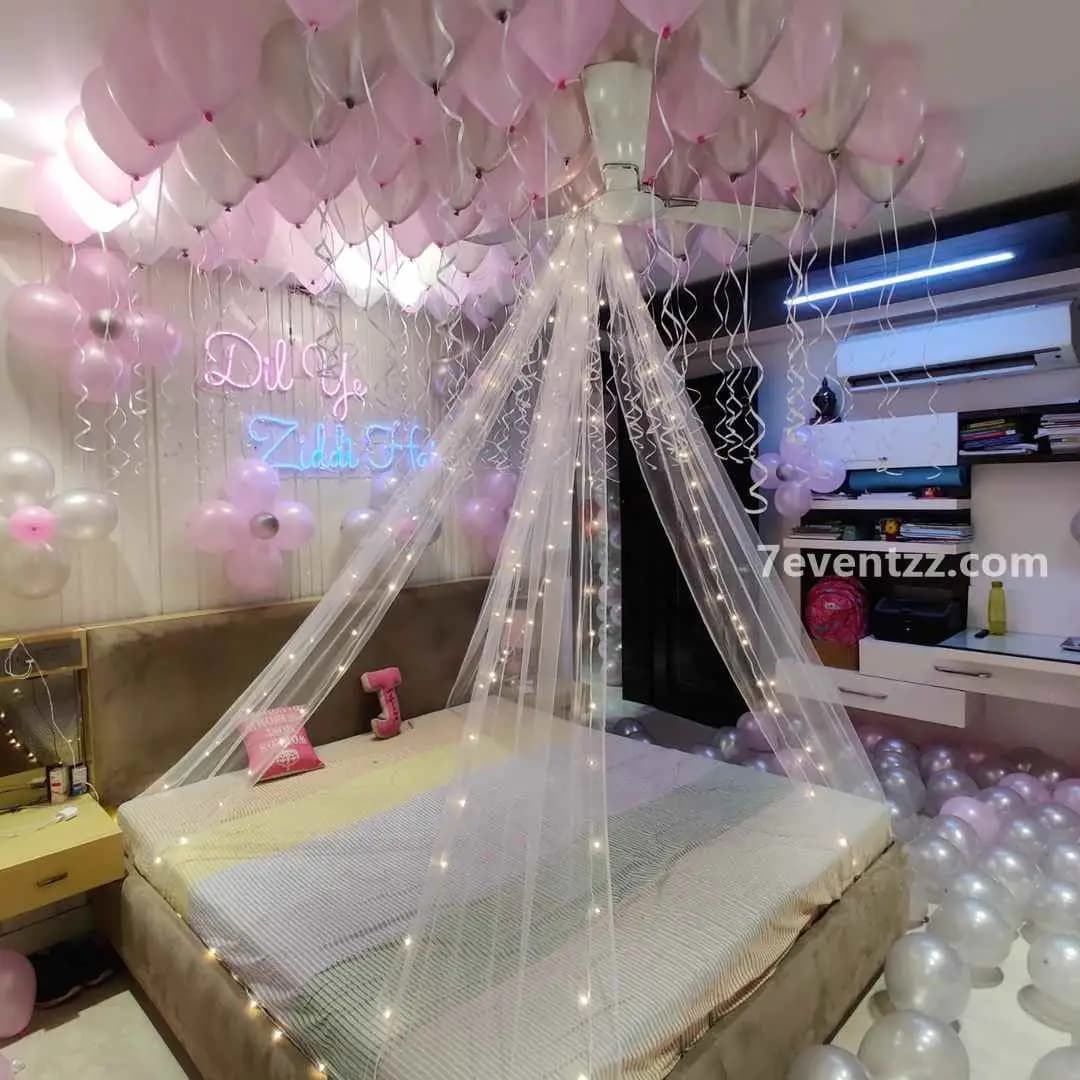 Pink Balloons Cabana Decoration — 7eventzz decoration