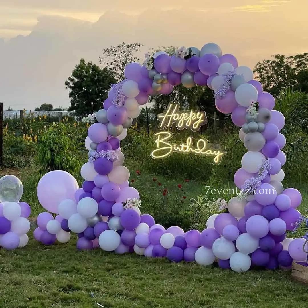 Simple Backdrop Decoration — 7eventzz decoration