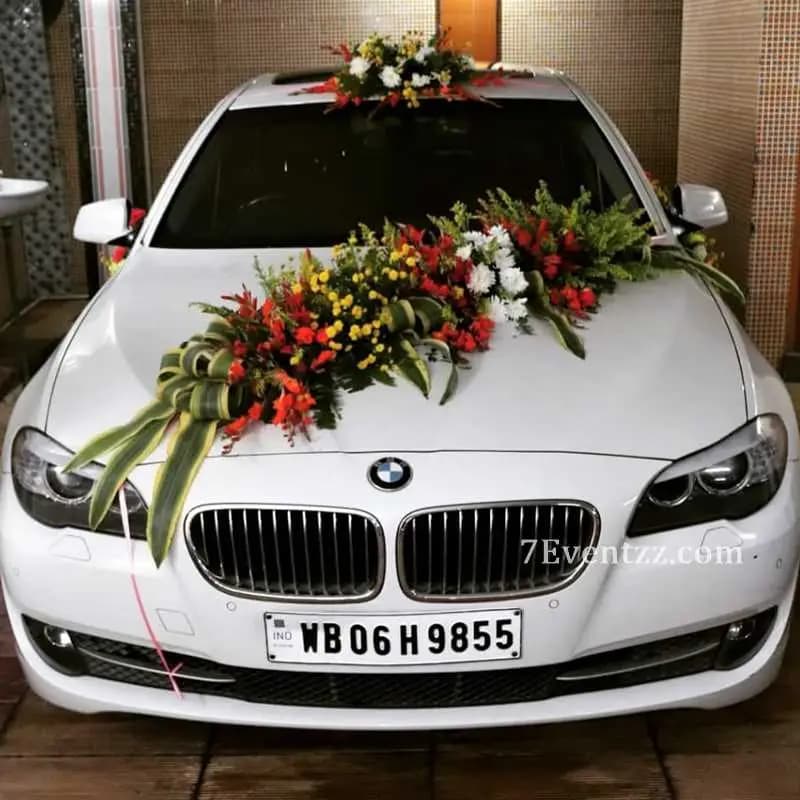 Car Decoration For Wedding — 7eventzz decoration