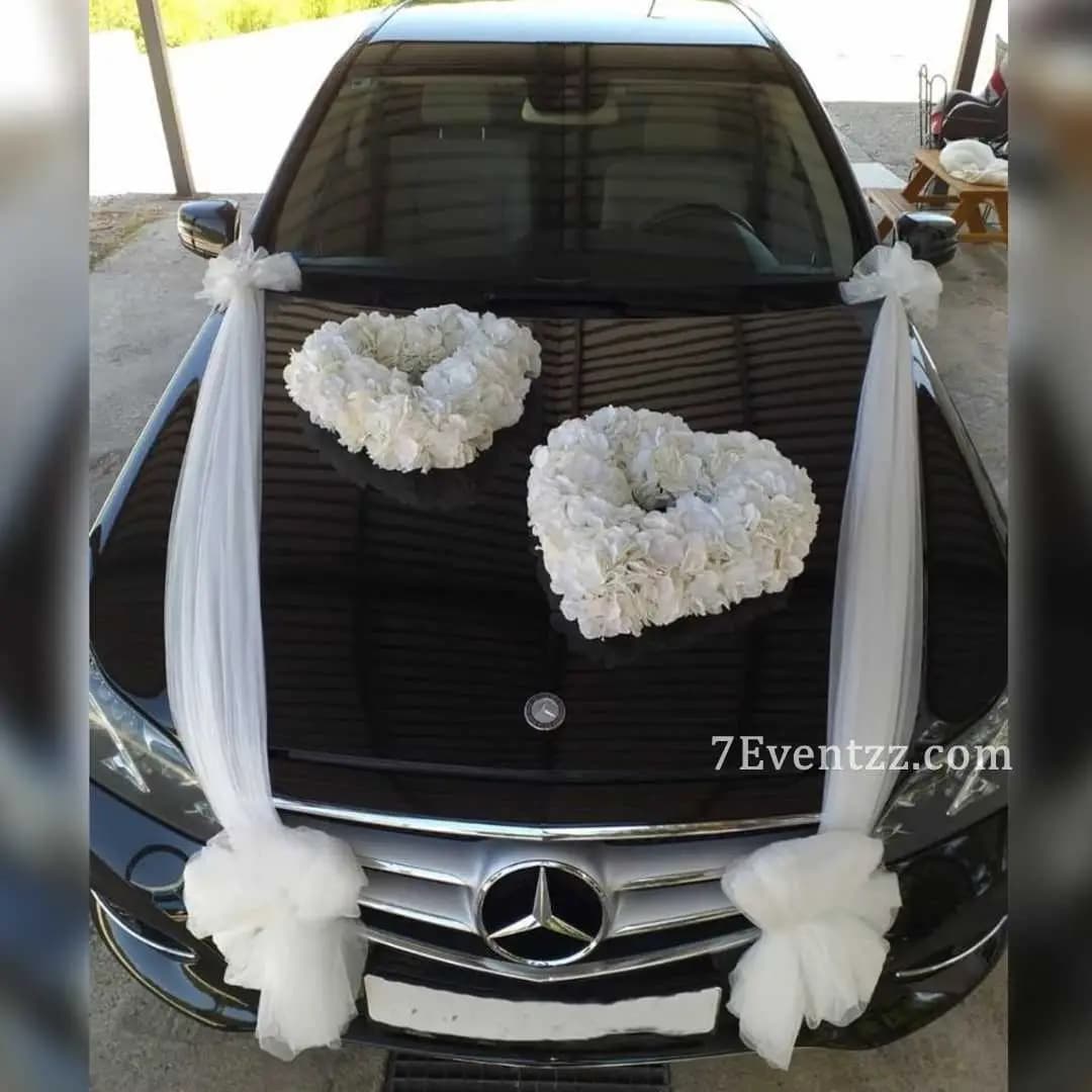 Car Dashboard Decoration For Wedding — 7eventzz decoration