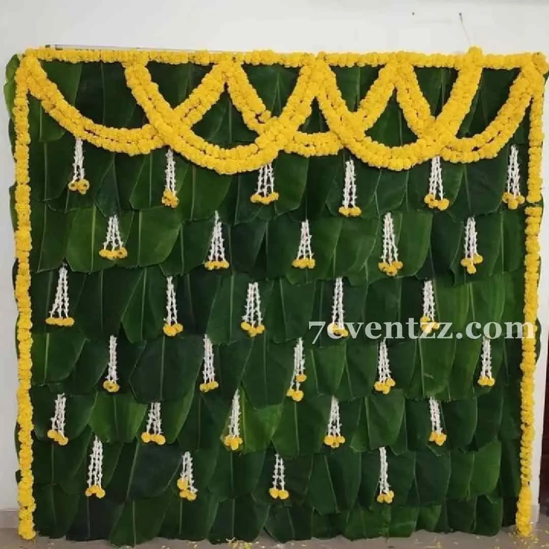 Traditional Haldi Decoration — 7eventzz decoration