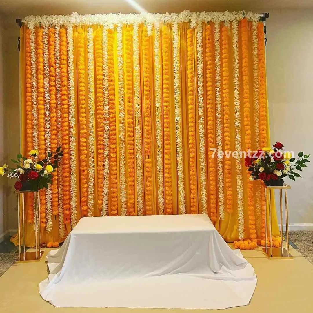 Desi Haldi Decoration — 7eventzz decoration