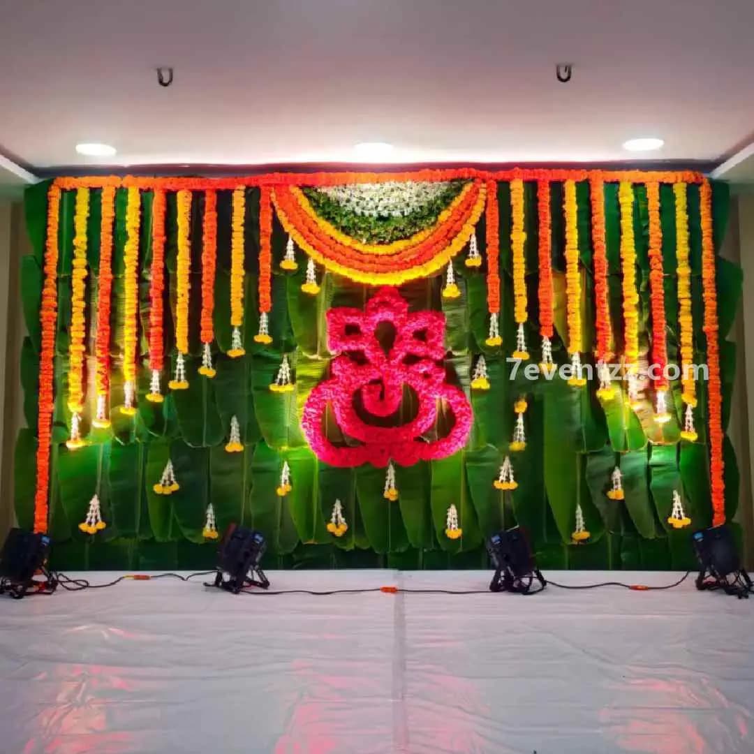 Ganesha Haldi Decor — 7eventzz decoration