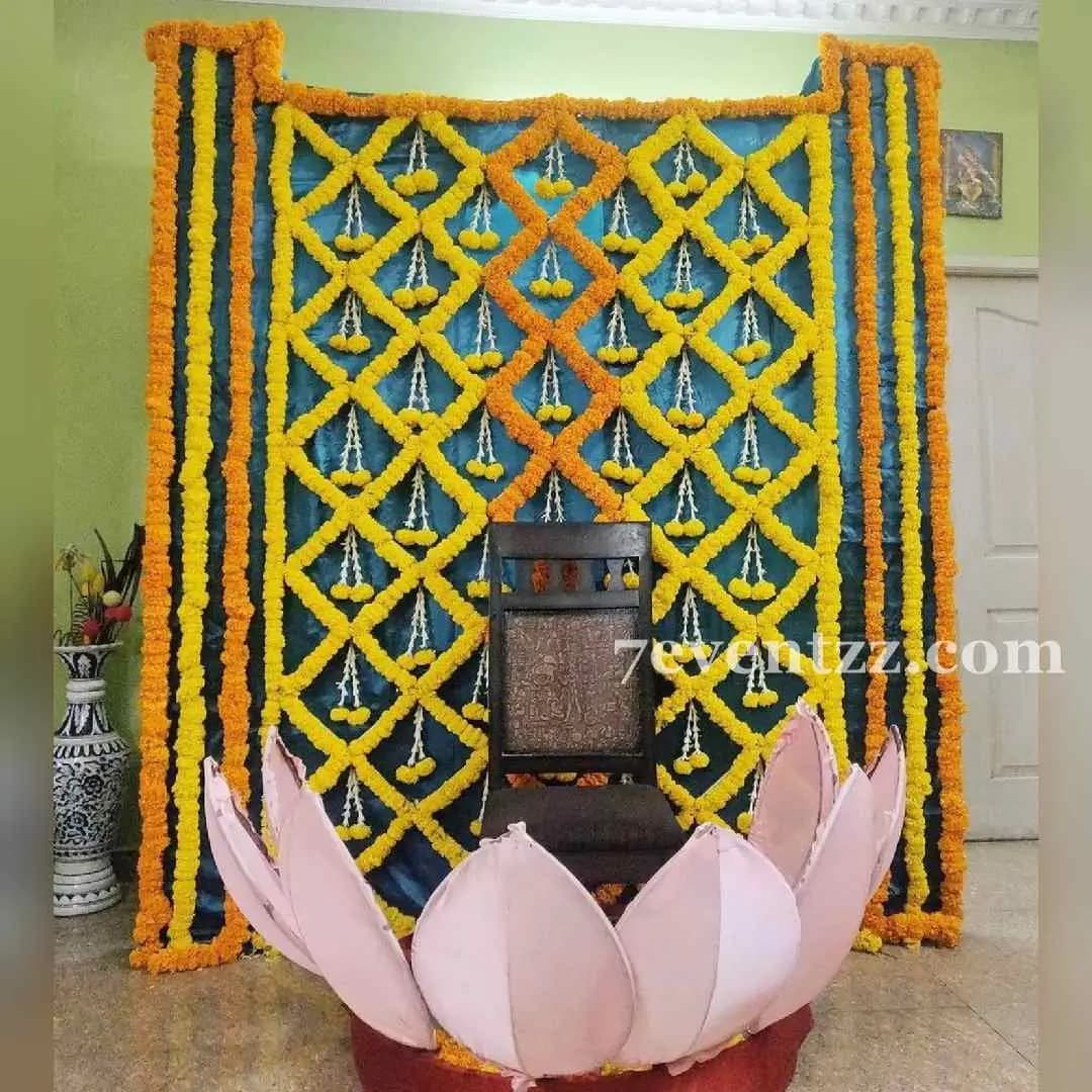 Yellow Marigold Decoration — 7eventzz decoration