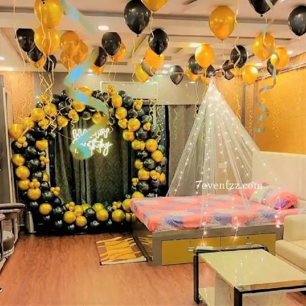 Canopy Ring Room Setup — 7eventzz decoration