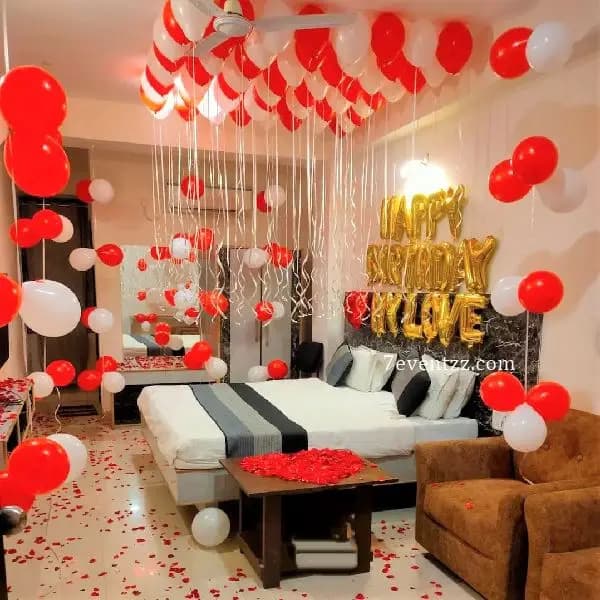 Room Decoration with Balloons — 7eventzz decoration