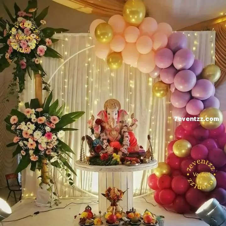 Ring Decoration for Ganesh Chaturthi — 7eventzz decoration