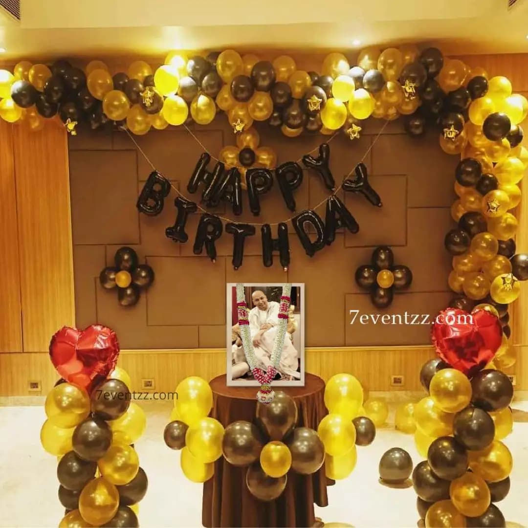 Guruji Birthday Decorations — 7eventzz decoration