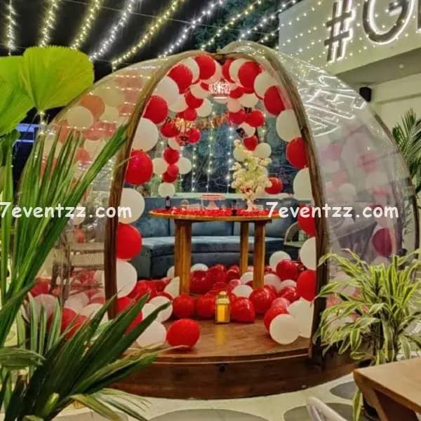 Dome Candle Light Dinner — 7eventzz decoration