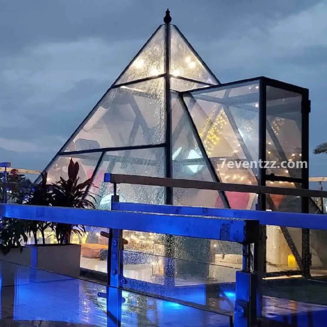 Private Glass Cabana Dining — 7eventzz decoration