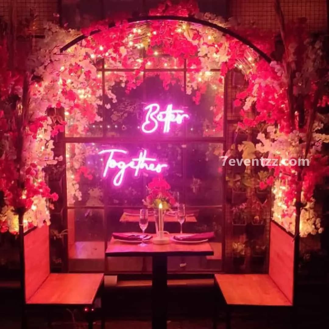 Elegant Dinner Setup in Mumbai — 7eventzz decoration