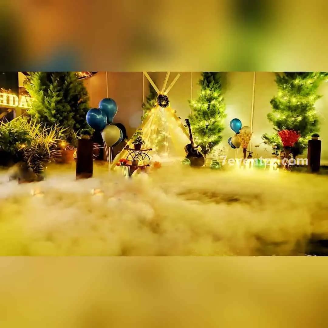 Teepee Tent Dining Setup — 7eventzz decoration