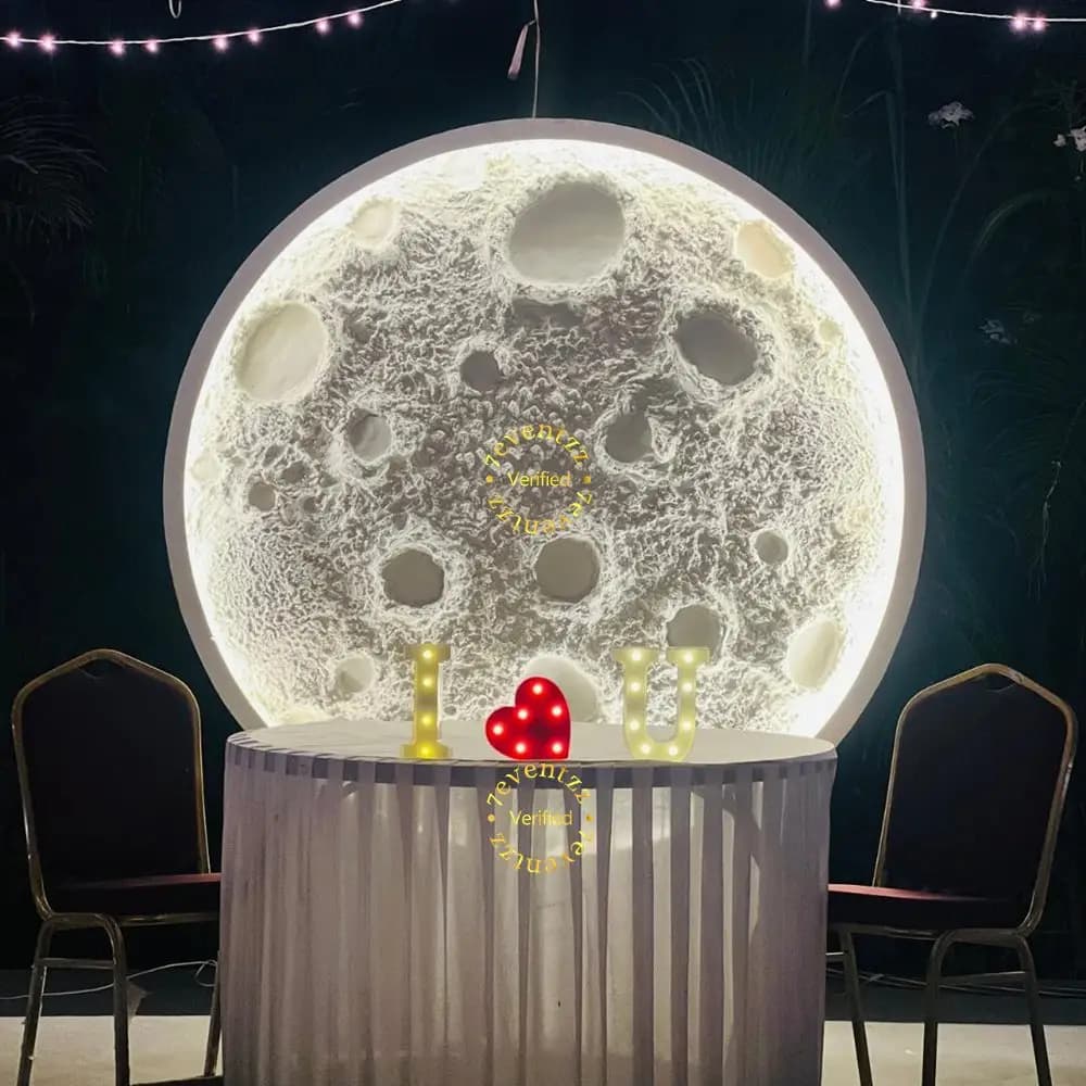 Date Night with Moon Setup — 7eventzz decoration