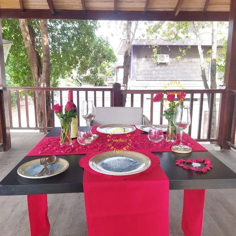 Romantic Dinner in Tropical Bliss — 7eventzz decoration