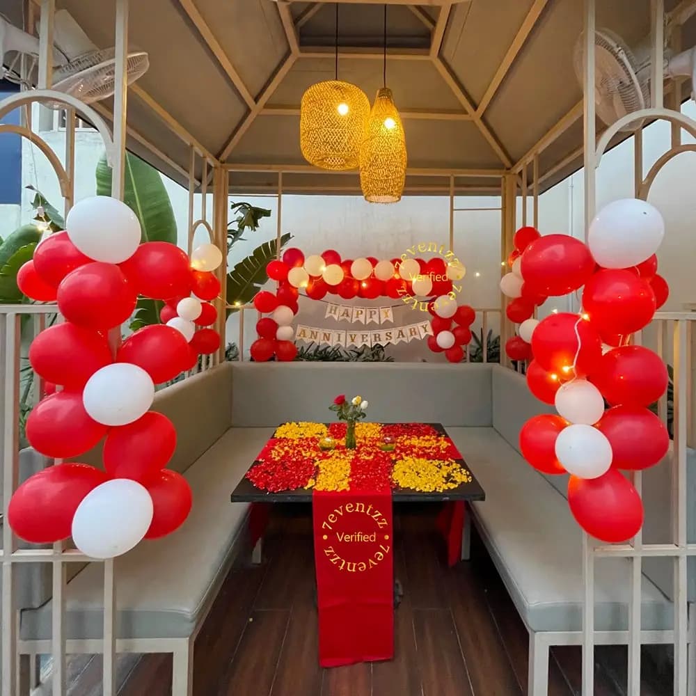 Private Dinner Cabana Setup — 7eventzz decoration