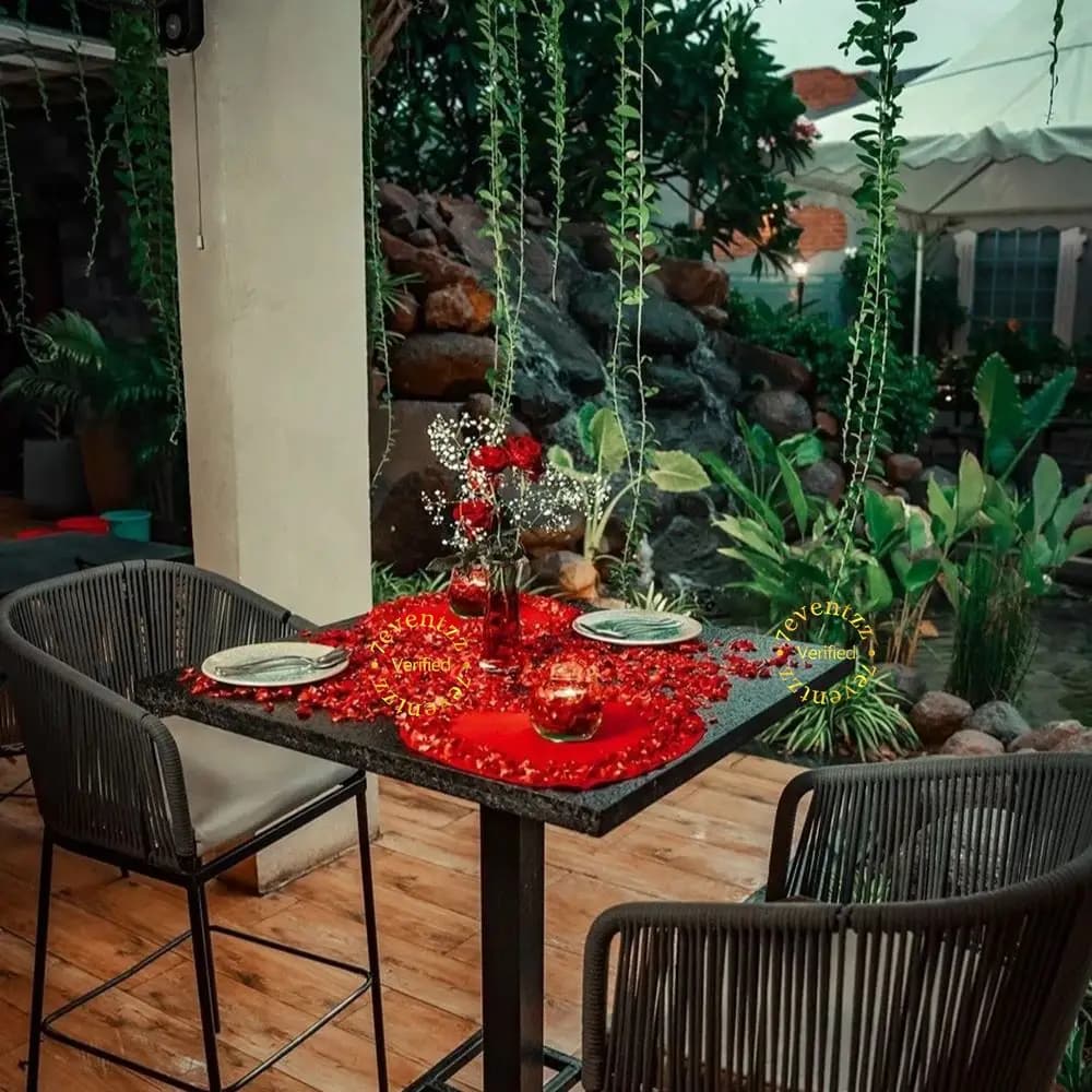 Candle Light Dinner with Tropical Bliss — 7eventzz decoration