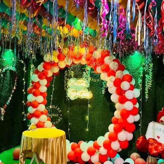 Personal Space for Couple Anniversary Dinner — 7eventzz decoration