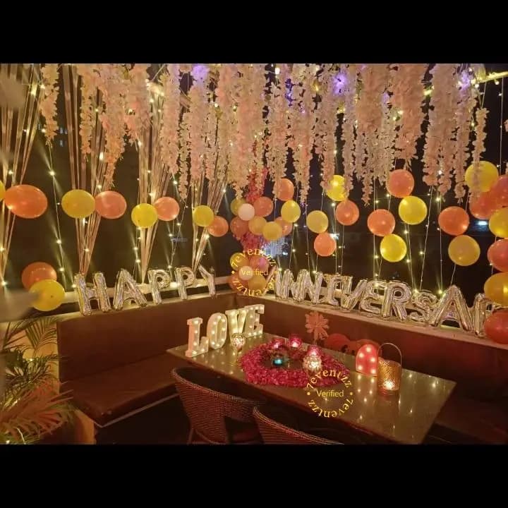 Dreamy Dinner at Rooftop — 7eventzz decoration