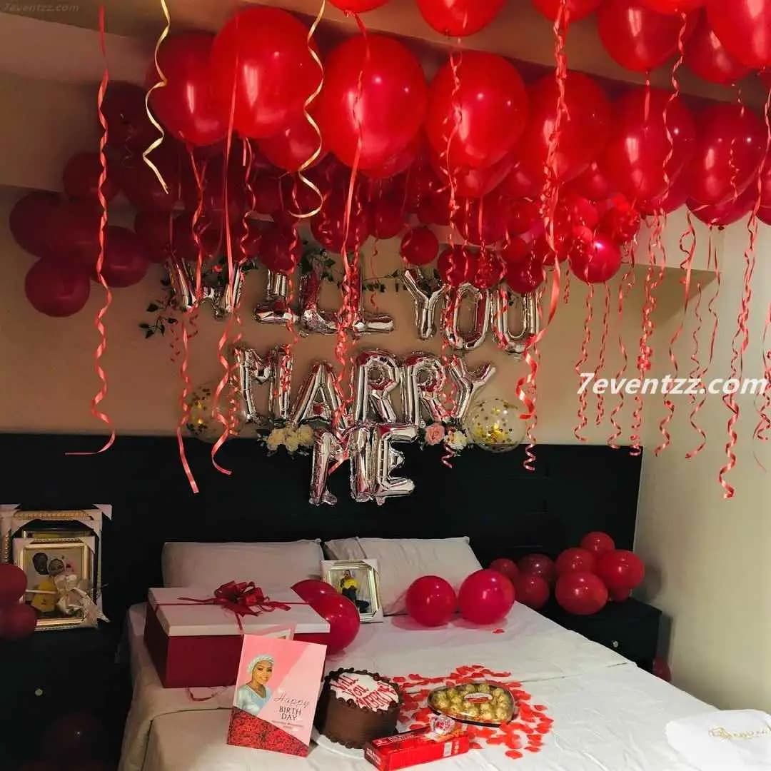 Room Decoration for Proposal — 7eventzz decoration