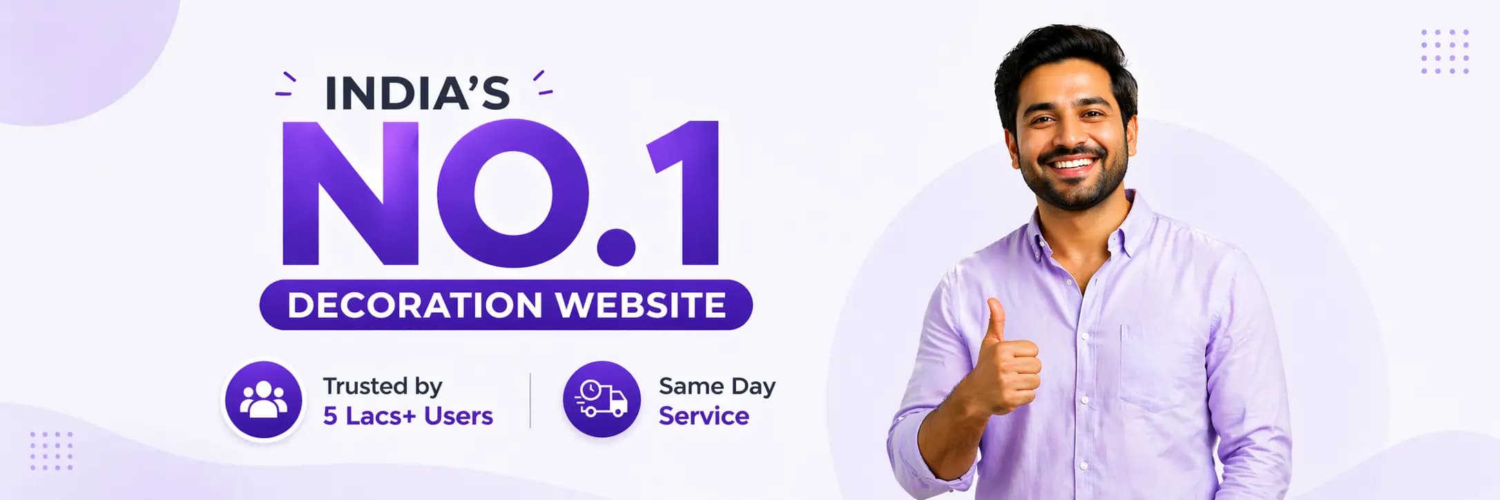 same day decoration service