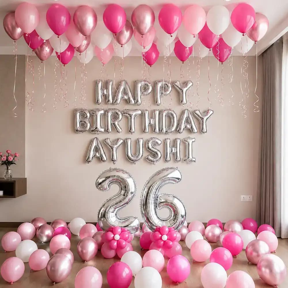 Simple Birthday Decoration at Home  — 7eventzz decoration