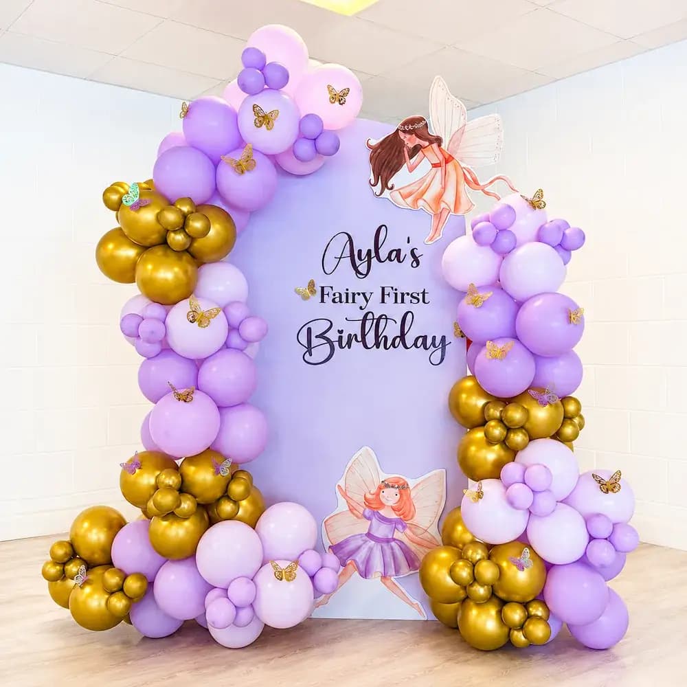 Elegant Fairy Theme Birthday Decoration — 7eventzz decoration