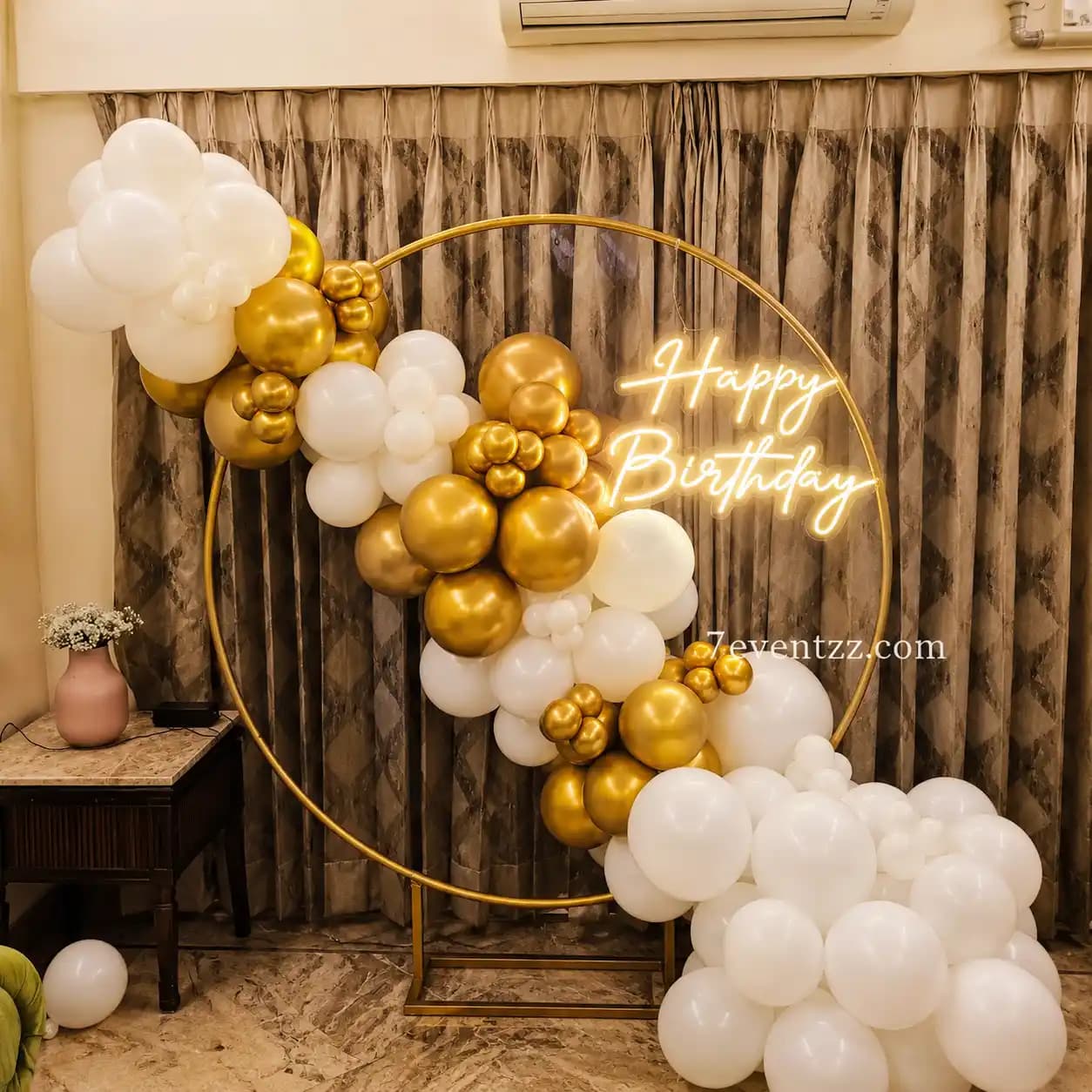Happy Birthday Ring Decoration — 7eventzz decoration