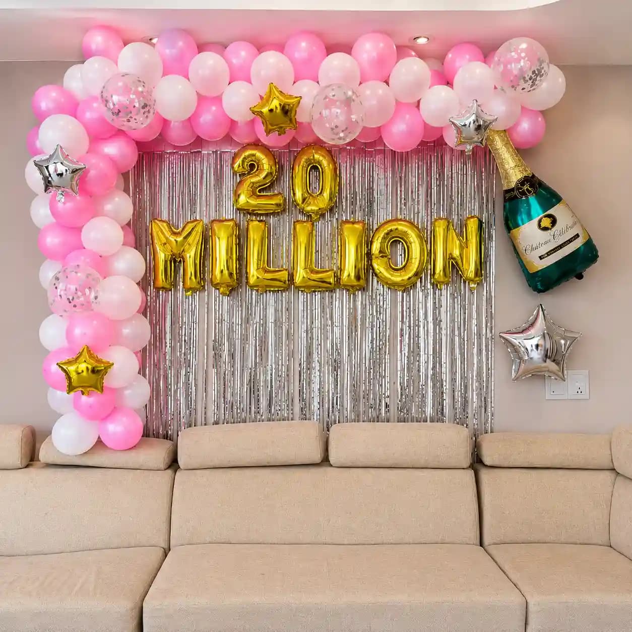 20 Million Celebration Decoration — 7eventzz decoration
