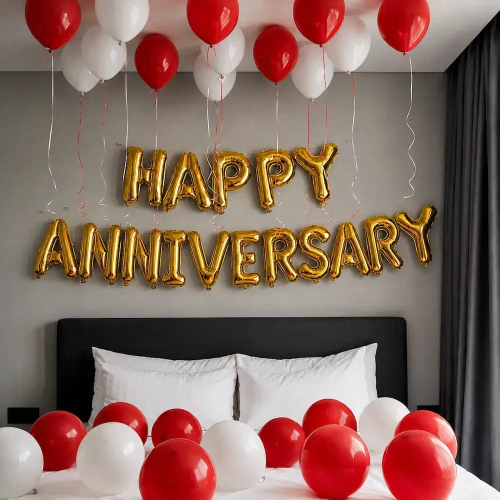 Simple Anniversary Decoration — 7eventzz decoration
