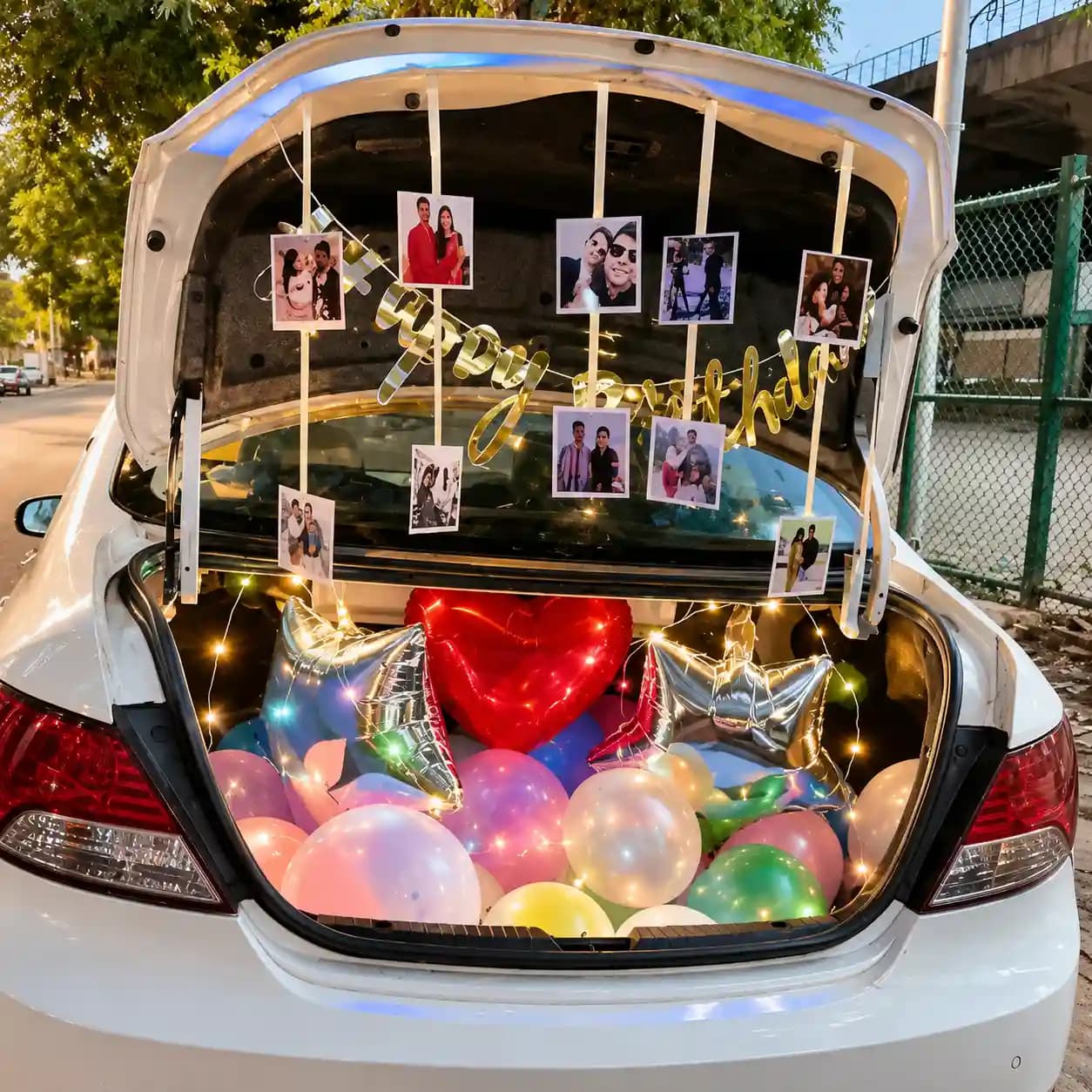 Photo Car Dikki Decoration — 7eventzz decoration