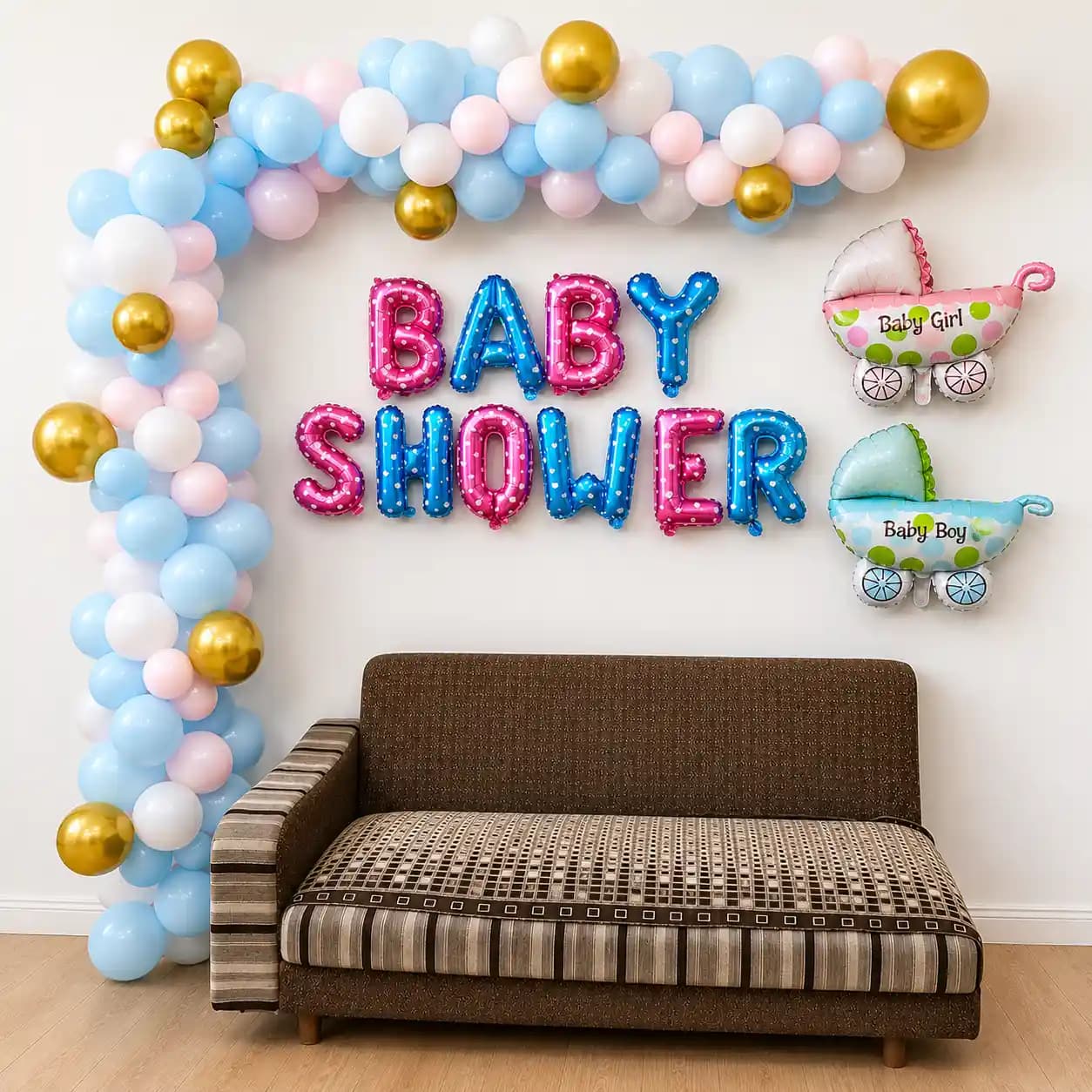 Elegant Baby Shower Decor