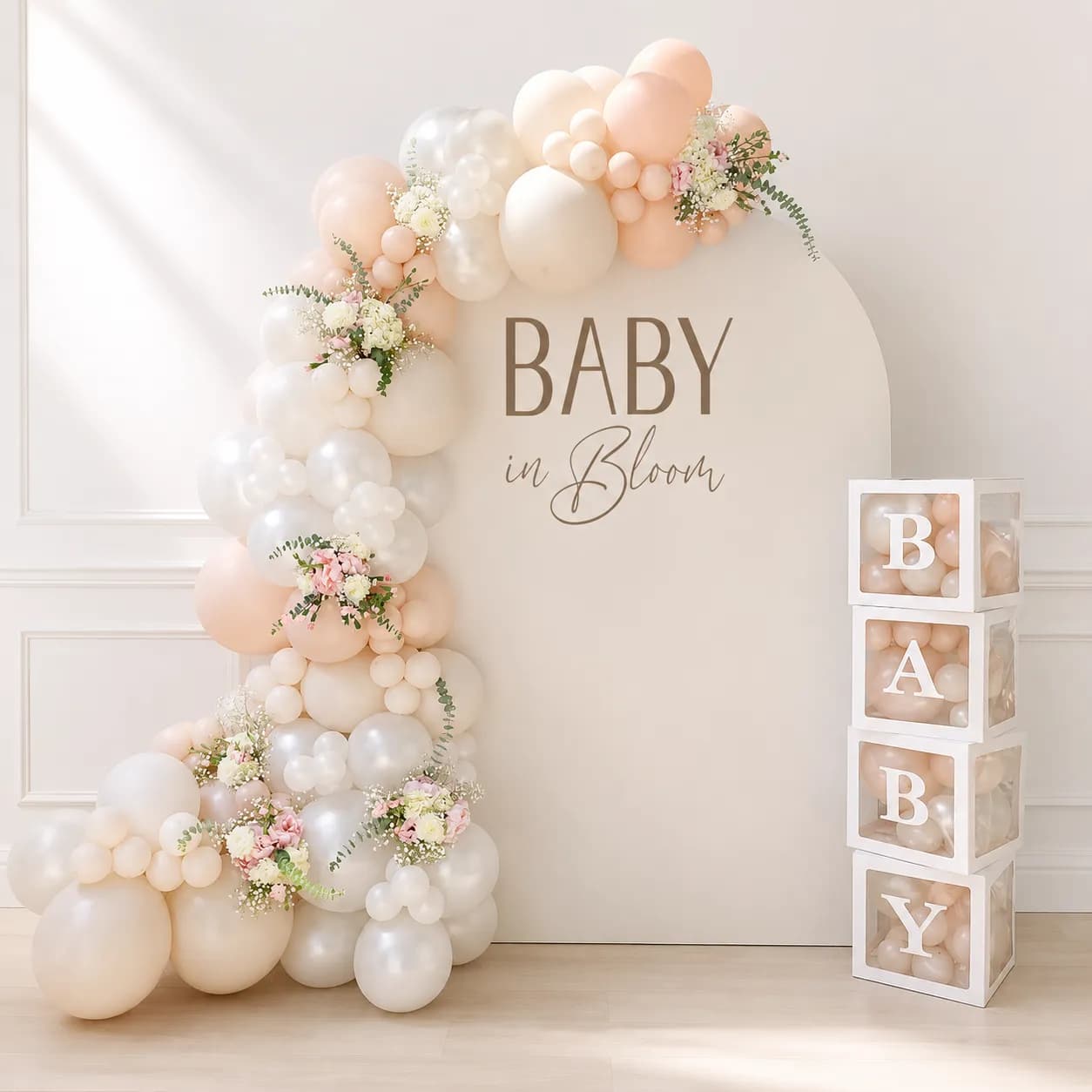 Baby In Bloom Theme Decoration — 7eventzz decoration