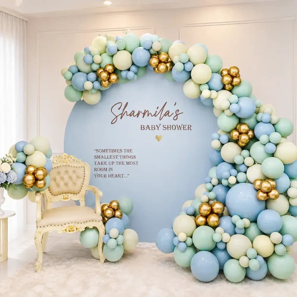 Baby Shower Decoration for Indoor Celebration — 7eventzz decoration