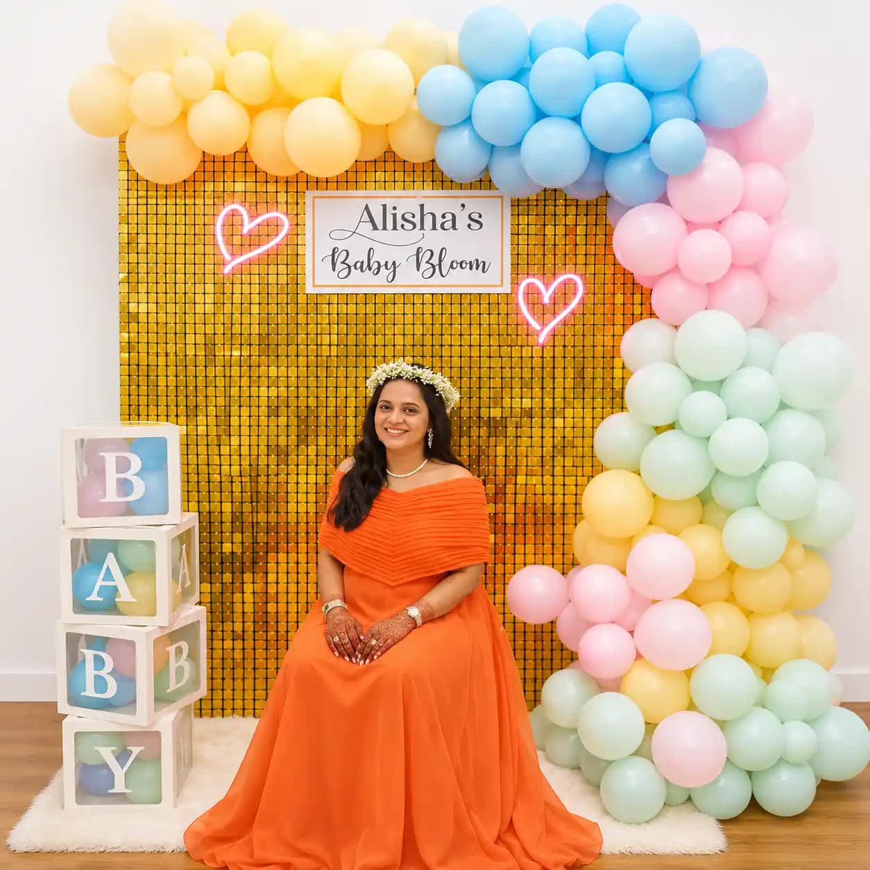 Sequence Baby Shower — 7eventzz decoration