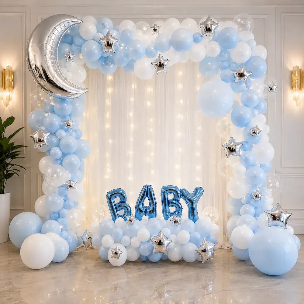 Heavenly Baby Shower Decor — 7eventzz decoration