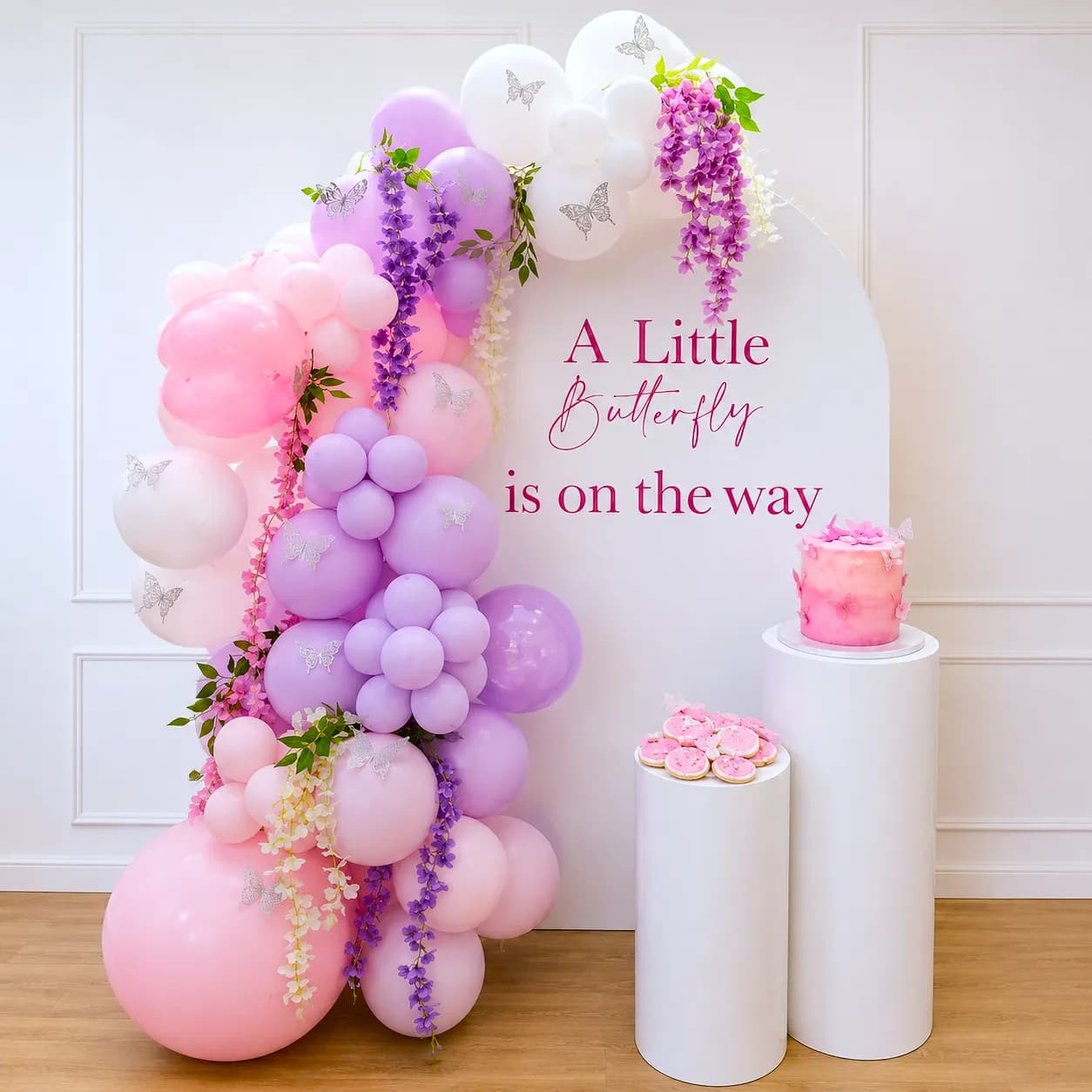 Little Butterfly Theme Setup — 7eventzz decoration