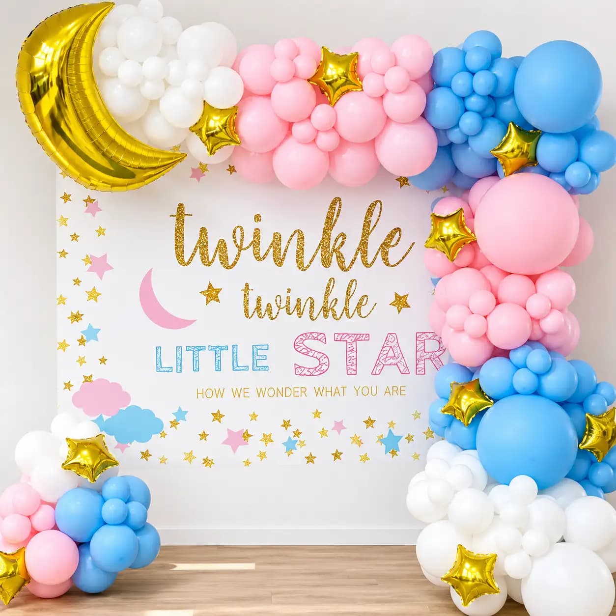 Moon Star Theme Backdrop — 7eventzz decoration