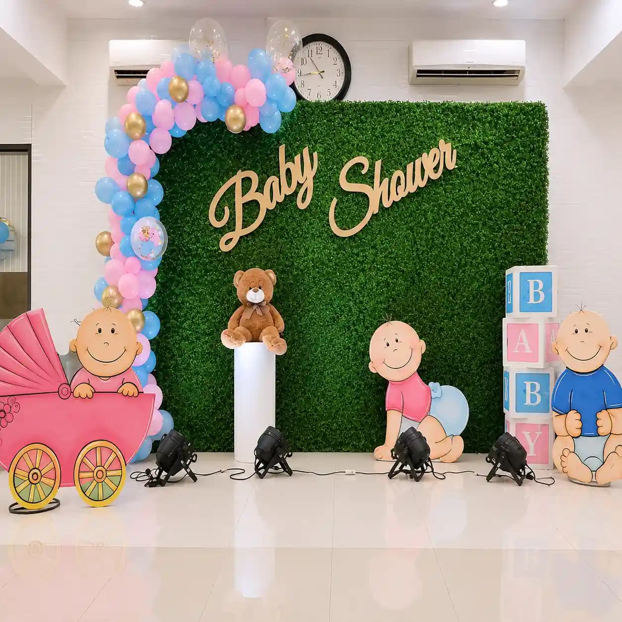 Godh Bharai Stage Decoration