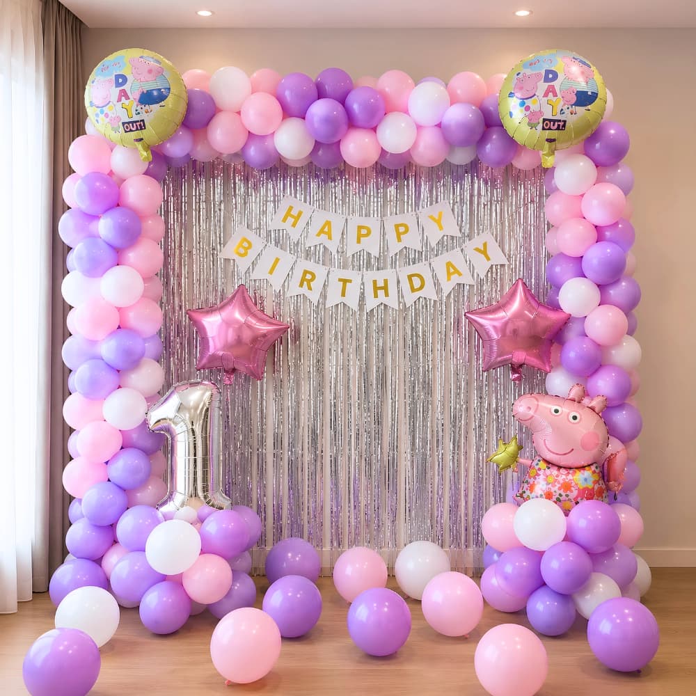 Peppa Pig Theme Decoration — 7eventzz decoration