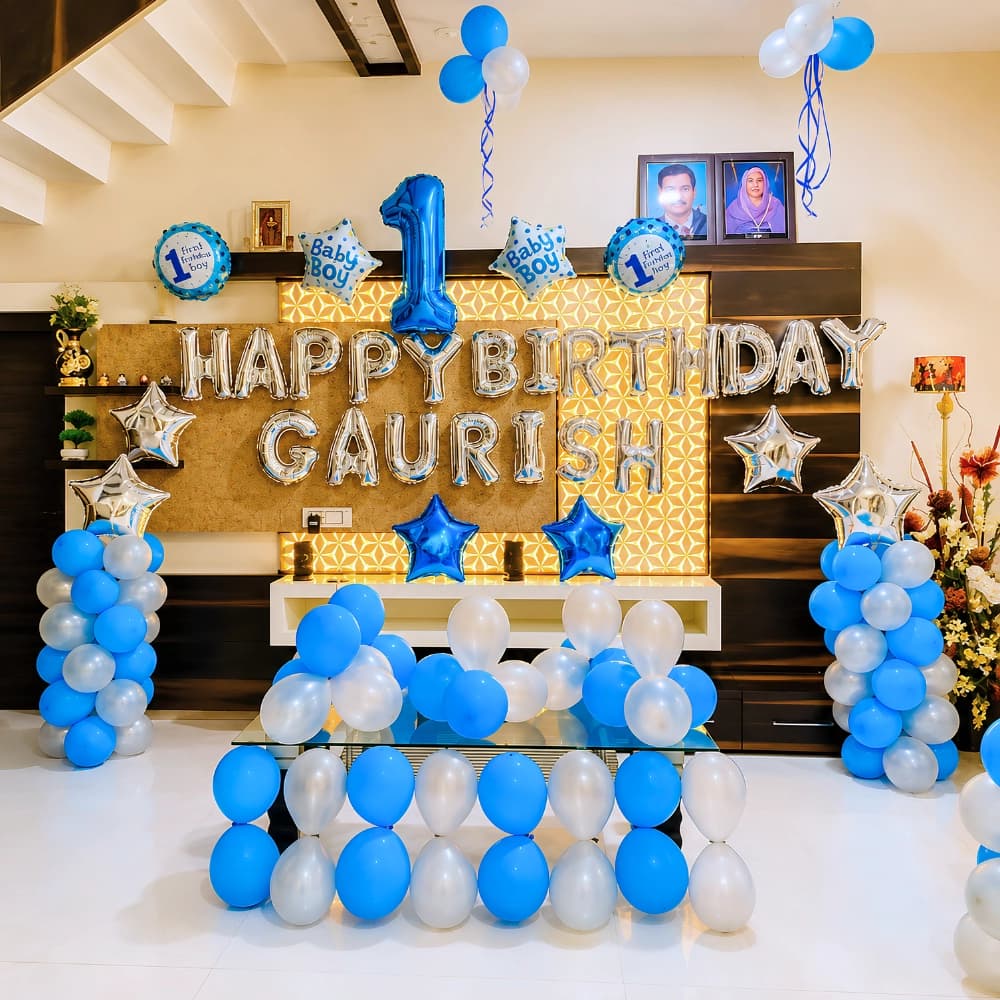 1st Birthday Decoration at Home