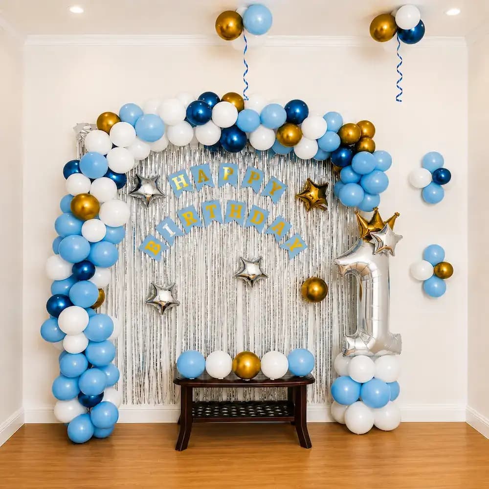 Simple Birthday Room Decoration For Kids — 7eventzz decoration
